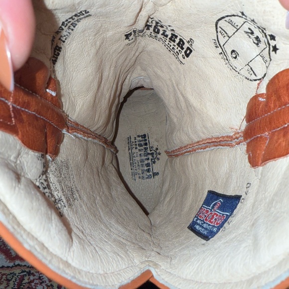 Exquisite pistelero Leather Boots Size 6, Like new condition - Picture 5 of 7